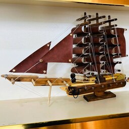 کشتی چوبی بادبانی، ارتفاع 58 طول 40