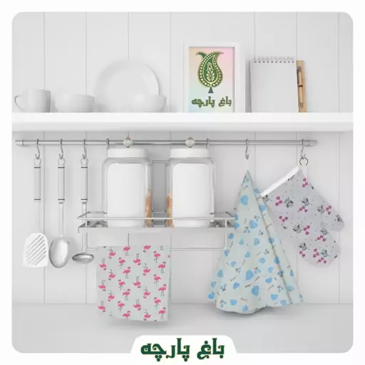 پارچه تریکو  طرحدار پنبه ای عرض 1.5 متر درجه 1 - باغ پارچه