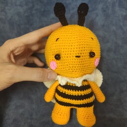 عروسک بافتنی زنبور با ارسال رایگان