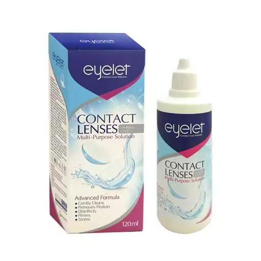 مایع لنز آی لت (eyelet)مدل contact lenses