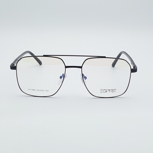 فریم عینک طبی مردانه اسپریت فلزی رنگ مشکی درجه یک ارسال رایگان