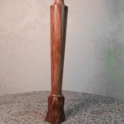 گلدان چوبی معرق کاری شده ارتفاع 30سانتی کادویی هدیه