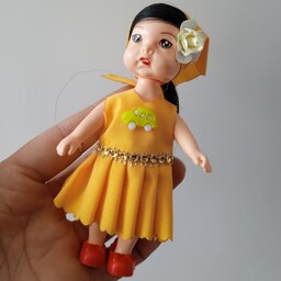 عروسک سوفیا مفصلی جعبه ای قابلیت حرکت دست و پاها عروسک کوچک دخترانه