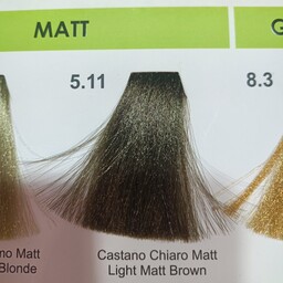 رنگ موی بدون آمونیاک بلونیا شماره 5 زیتونی رنگ قهوه ای زیتونی روشن 100 میل ساخت ایتالیا