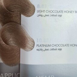 رنگ موی بیول شماره 10 شکلات عسلی 10.83 رنگ بلوند شکلات عسلی پلاتینه 100 میل
