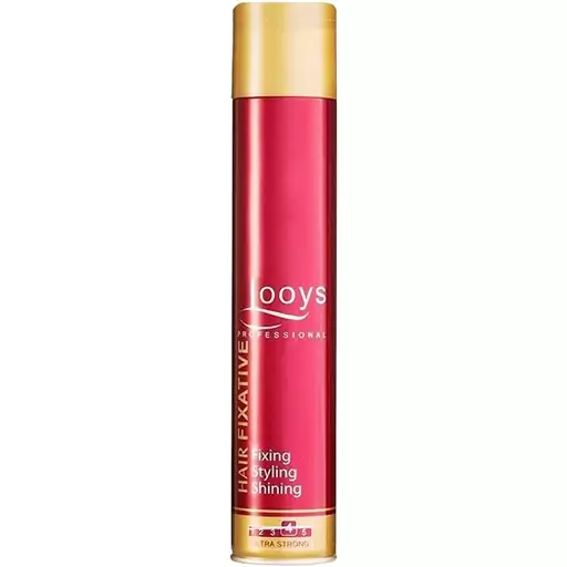 اسپری مو فوق قوی لویز اسپری تافت زرشکیLooys hair Spray