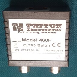  بالون باکس E1 تبدیل BNC به RJ45 پتون ( G703 Patton BalunBoxE1 Bnc toRj450)