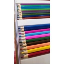 مداد رنگی 50 رنگ جعبه فلز