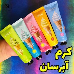 کرم دست طرح بستنی (مرطوب کننده دست و جلوگیری از زبری و پوسته پوسته شدن دست)