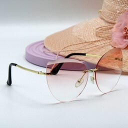 عینک آفتابی زنانه دخترانه فریم لس  chanel شنل  UV400