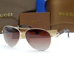 عینک آفتابی مردانه خلبانی GUCCI گوچی uv400 polarized