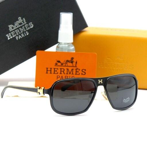 عینک آفتابی مردانه هرمس HERMES  فوق العاده شیک و سنگین