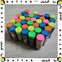 پاک کن، جلد دار، لوله ای،، پاک کن استوانه ای 5 رنگ، طرح های گوناگون مناسب هدیه جشن الفبا 