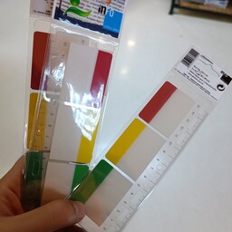 اینفو پست ایت اندیکس سه رنگ پلاستیکی