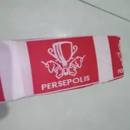 لوگو آرم تیم پرسپولیسPERSEPOLIS پارچه ای به صورت گلدوزی شده برجسته یا 3بعدی.