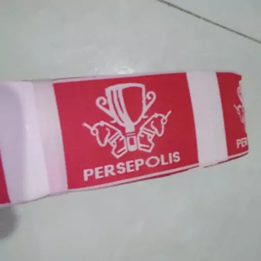 لوگو آرم تیم پرسپولیسPERSEPOLIS پارچه ای به صورت گلدوزی شده برجسته یا 3بعدی.