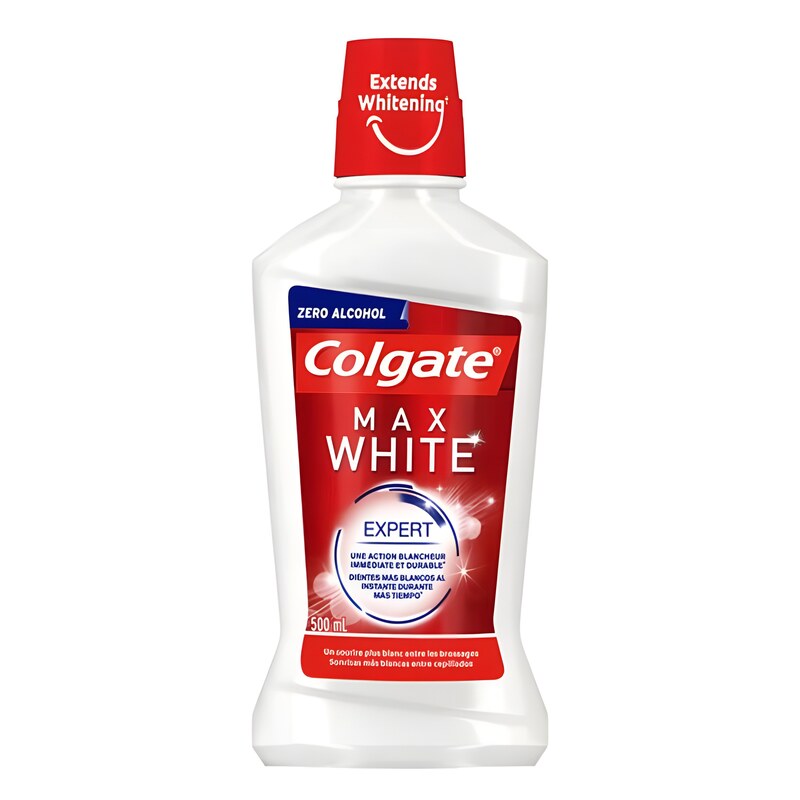 دهان شویه سفید کننده کلگت Colgate مدل MAX WHITE حجم 500 میل