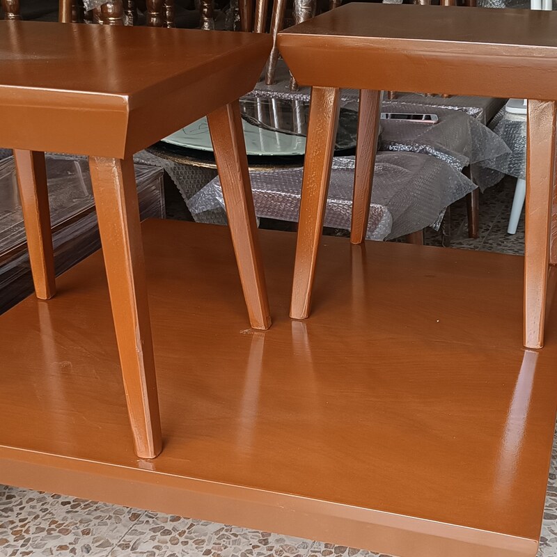 میز جلو مبلی و میز عسلی مدل بارکو مربع