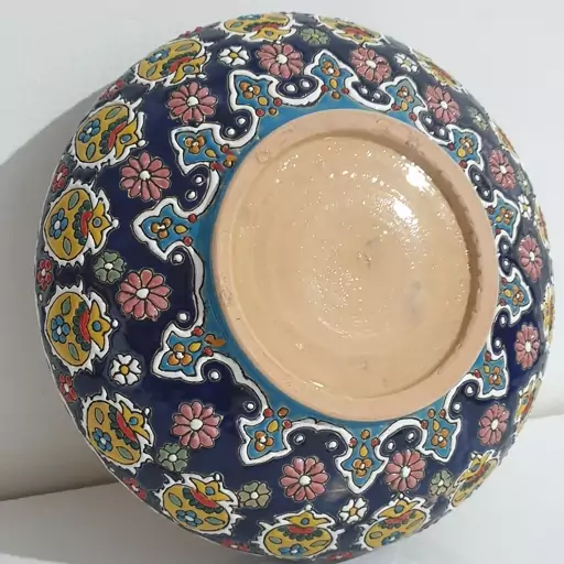 سالادخوری سفالی میناکاری 