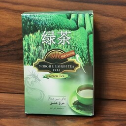 چای سبز ممتاز 500 گرم خالص مرغ عشق از بهترین برگ چای 