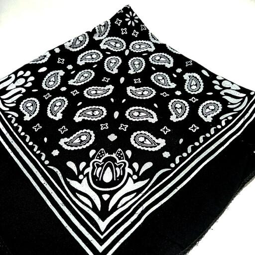 دستمال سر (دستمال گردن) باندانا طرح سنتیی