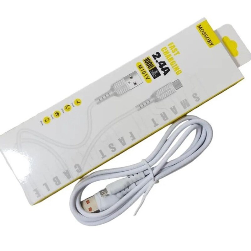 کابل فست شارژ میکرو یو اس بی mossory ا Mossory USB to MicroUSB Fast Charge Cable