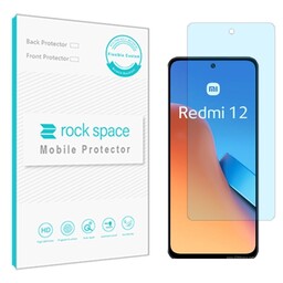 گلس نانو هیدروژل آنتی بلو و ضد ضربه گوشی شیائومی Redmi 12 برند راک اسپیس  