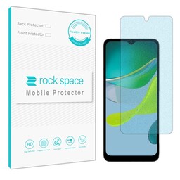  گلس نانو مات بلوکات (ضد اشعه آبی) و ضد ضربه موتورولا Moto E13 برند راک اسپیس 