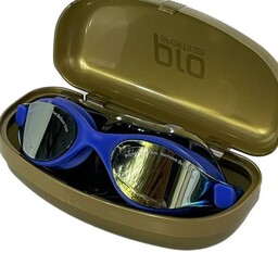 عینک شنای اصلی قاب طلایی در رنگ های خاص مناسب مشگل پسندها