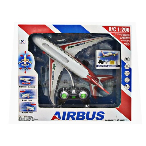 هواپیما کنترلی مدل Airbus 58401 