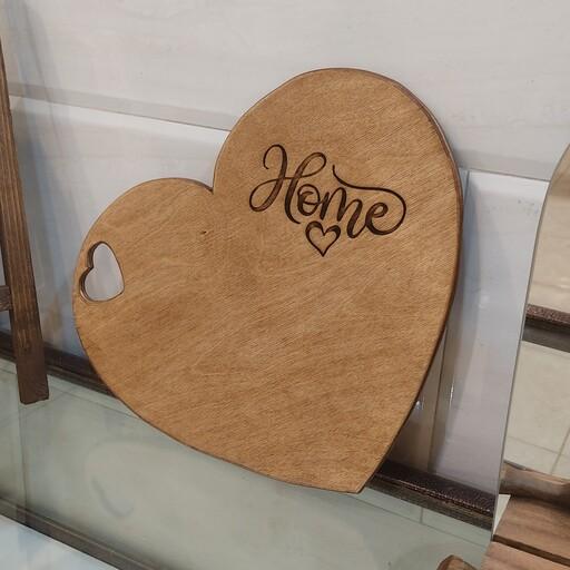 تخته سرو دکوراتیو چوبی قابل شستشو طرح قلبی 