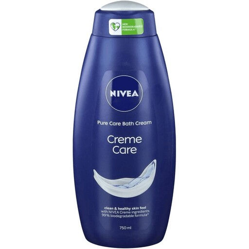 شامپو بدن حاوی cream care نیوا Nivea طرح اروپایی حجم 750 میلی

