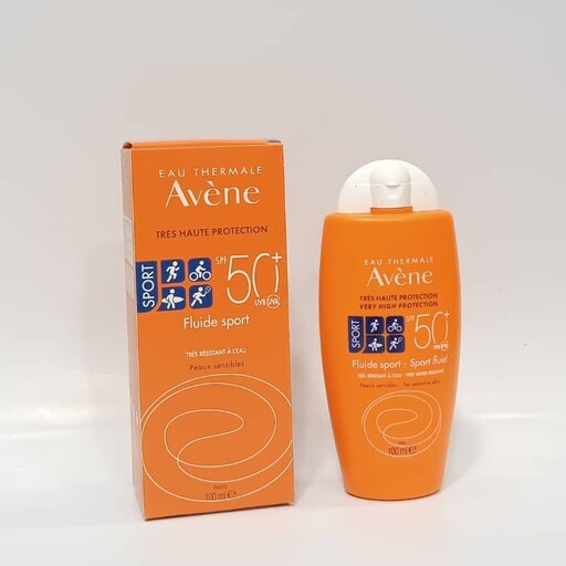 ضد آفتاب بدون رنگ اون Avene مدل فلوئید اسپورت حجم 100 میل
Fluid Sport sunscreen brand avene 100 ml
