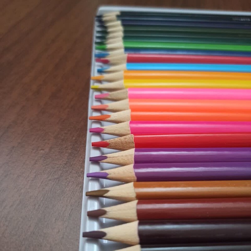 مداد رنگی 24 تایی دامس