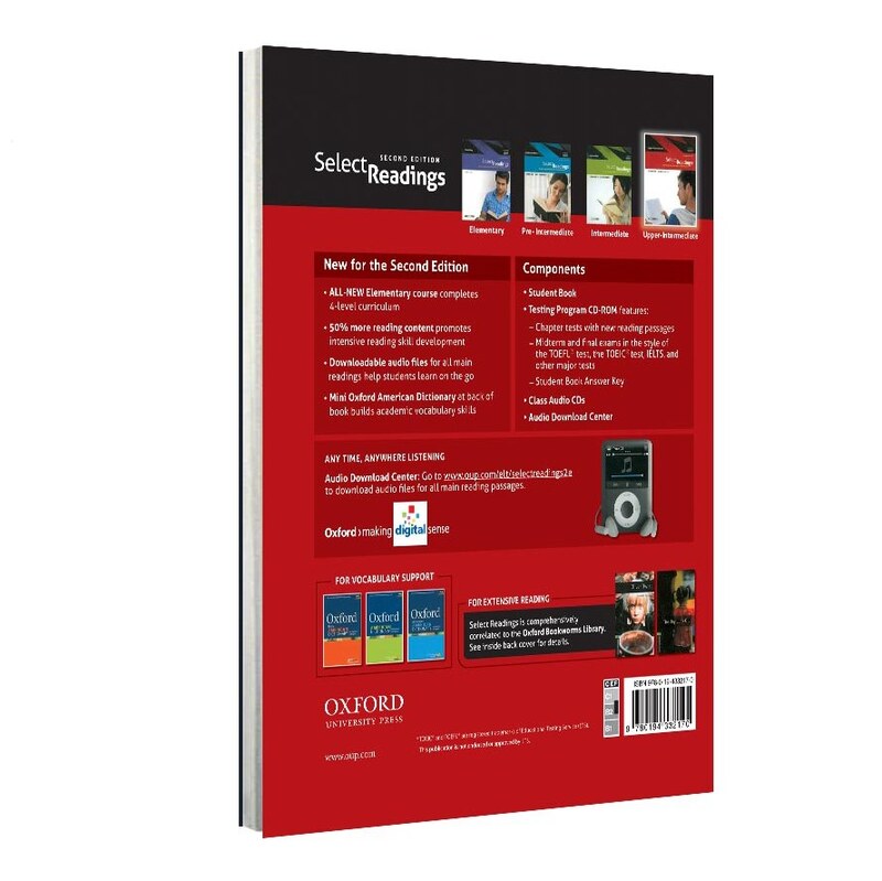 کتاب Select Readings Upper-intermediate همراه با CD ویرایش دوم