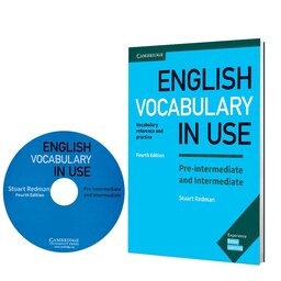 کتاب زبان English Vocabulary in Use Pre-inter and intermediate ویرایش چهارم
