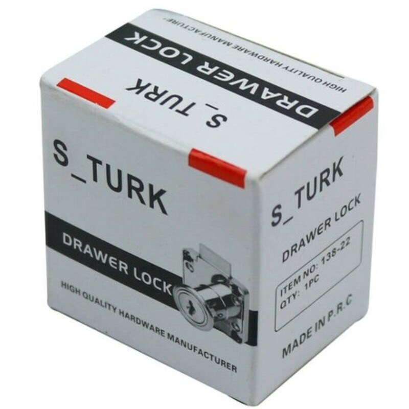 قفل کمد تک پله S TURK 138-22 35mm

