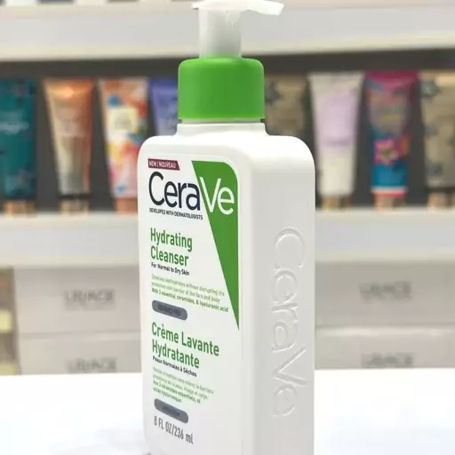 ژل شستشوی صورت سراوی پوست نرمال و خشک Cerave Hydrating