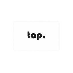 کارت ویزیت دیجیتالی NFC مدل Tap رنگ سفید