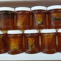 عسل چهل گیاه- موم دار (یک کیلویی)