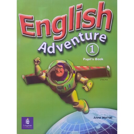 کتاب (first english)(CD)english adventure 1 رنگی (چاپ اصلی و غیر دیجیتال)