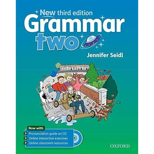 کتاب زبان (CD)(New third edition) grammar  two رنگی (چاپ اصلی و غیر دیجیتال)