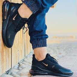 کتونی اسپرت مردانه نایک ایر 950 -- Nike air 950 -- رنگ مشکی - مشابه اصل -- ضمانت 6 ماهه شرکتی -- کفش باشگاه و ورزشی 