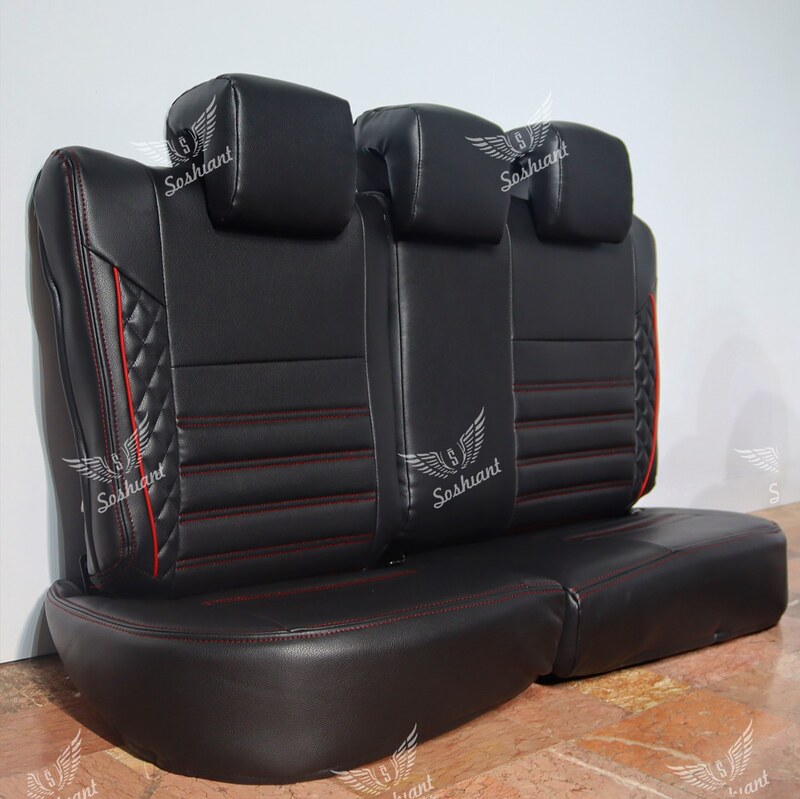روکش صندلی چرم سوشیانت مدل سورنا مناسب برای پراید 131 و 132 در رنگبندی