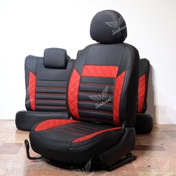 روکش صندلی چرم سوشیانت مدل الوند مناسب برای پراید 131 و 132 در رنگبندی