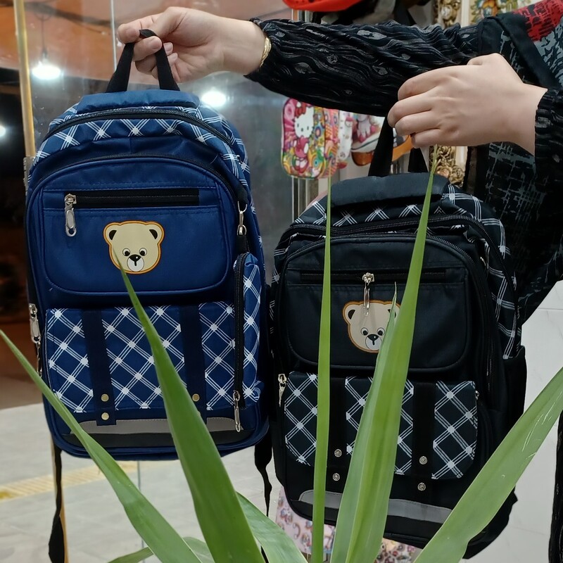 کیف مدرسه خرسی دخترانه