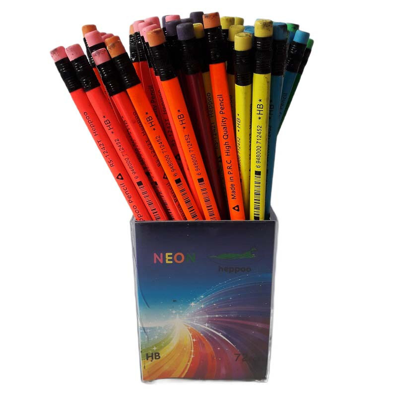 مداد مشکی هیپو مدل RS-1242T بسته 6 عددی