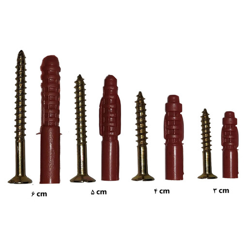 پیچ و رول پلاک و جعبه ارگانایز  مهر مدل  Screw-90 مجموعه 90 عددی