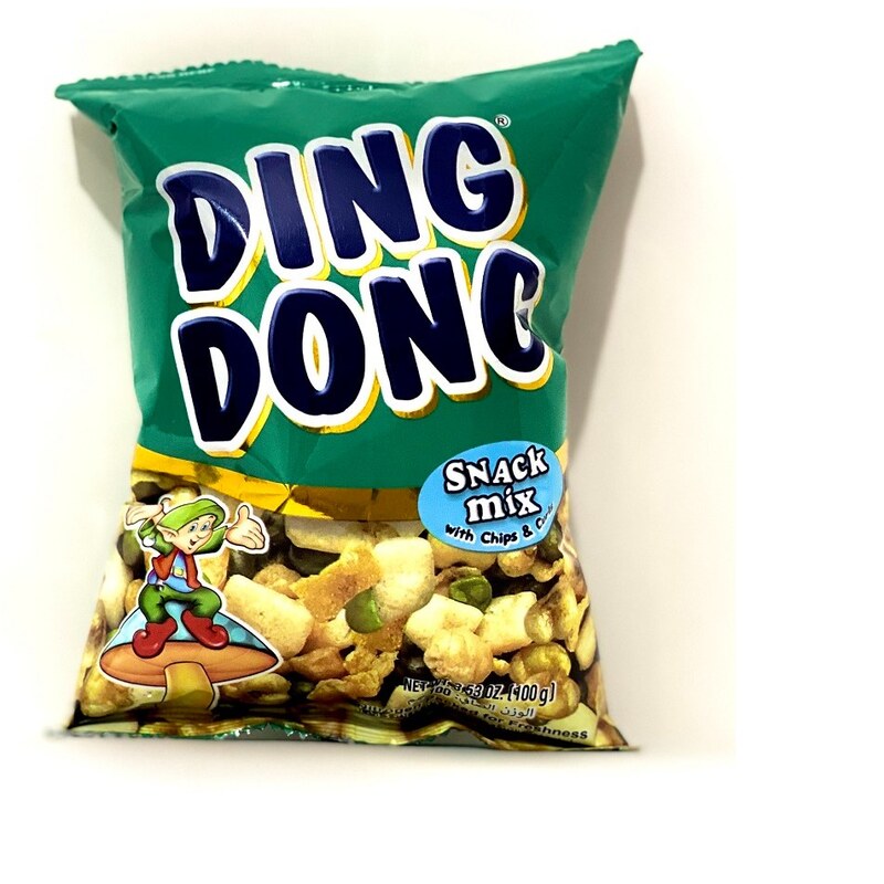 آجیل هندی دینگ دونگ سبز مدل Snack Mix