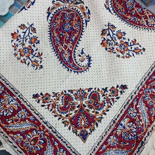 رومیزی سنتی  قلمکاری سوغات اصفهان 